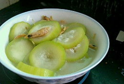 网红吃长蒲瓜,趣味横生引网友热议